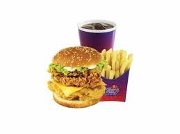 Sizzler Burger Meal