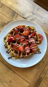 Strawberry & Nutella Waffle Bites
