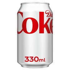 330ml Diet Coke Can